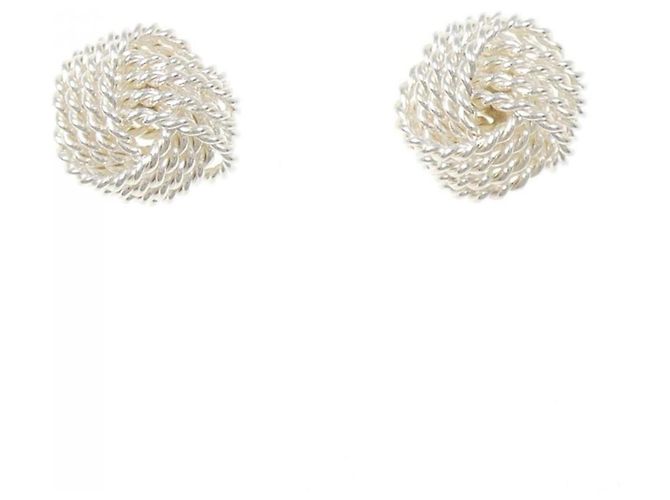 Tiffany & Co Pendientes de botón Tiffany Twist Knot