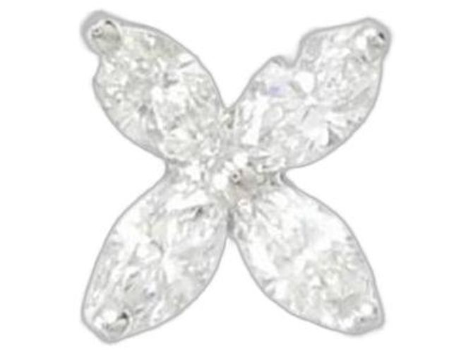Tiffany & Co Pendientes de botón Tiffany Victoria Small en platino