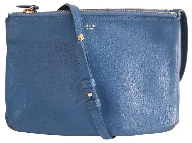 Céline Borsa a tracolla blu