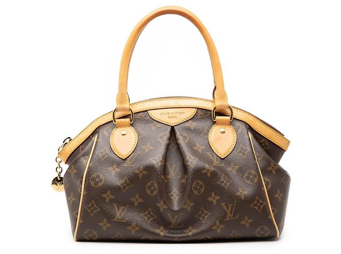 Bolsa Louis Vuitton Monogram Tivoli PM Castanha Marrom