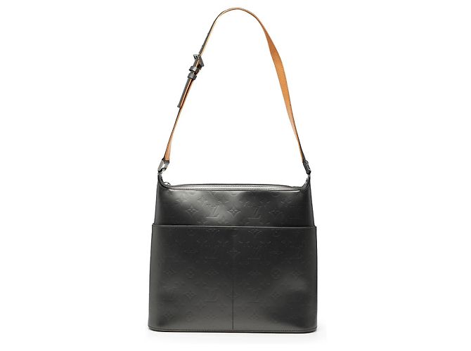 Sac à épaule Louis Vuitton Monogram Mat Sutter Gris