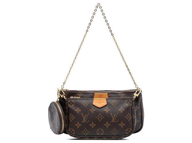 Borsa Louis Vuitton Monogram Multi Pochette Accessoires Marrone