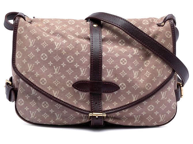 Borsa a tracolla Louis Vuitton Monogram Idylle Saumur 30 Rosa