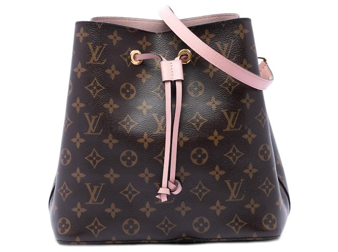 Borsa a secchiello Louis Vuitton Monogram Neonoe MM Marrone