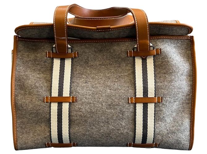 Hermès Hermes Felt Camail Tote