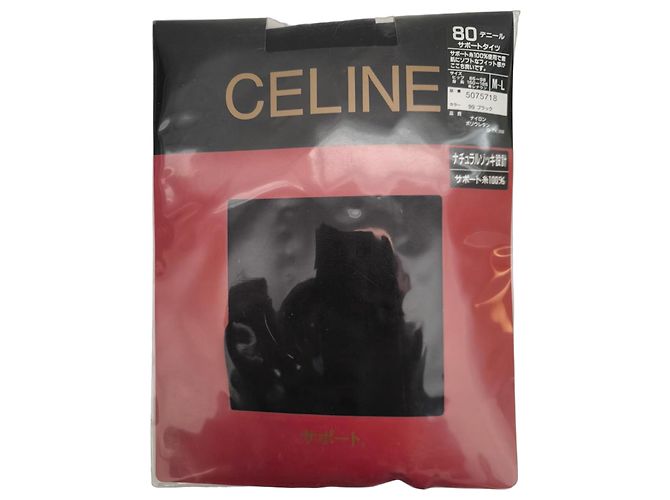 Céline CELINE schwarze Strumpfhosen