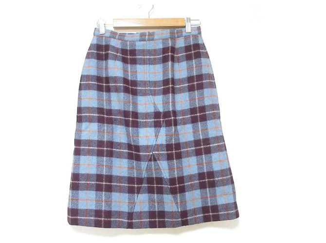 Autre Marque Falda Max＆co de mezcla de lana y mohair Púrpura