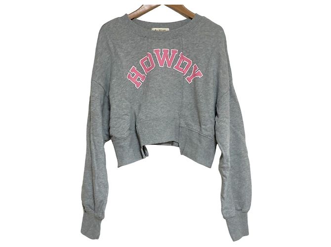 Autre Marque Ray BEAMS Kurzes Sweatshirt Braun