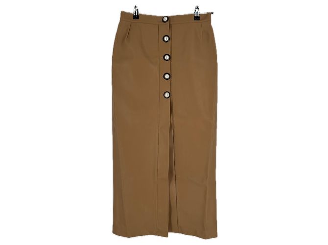 Autre Marque Gonna lunga beige RHIZA