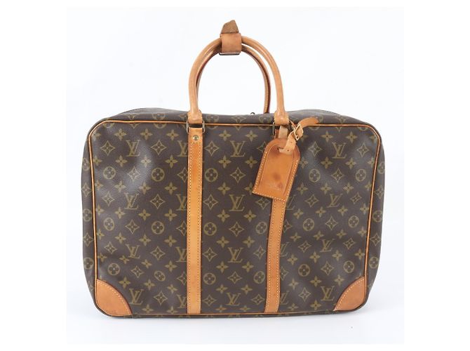 Sac Boston Louis Vuitton Monogram Sirius 45 Marron Monogramme