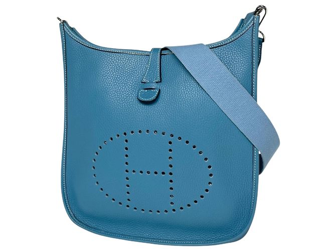 Hermès Borsa a tracolla Hermes Evelyne 2 PM Blu