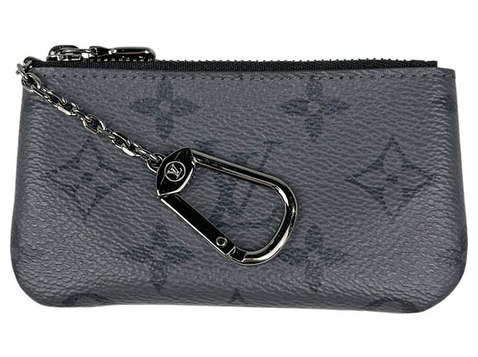 Louis Vuitton Pochette Clé Wallet/Coin Case Black