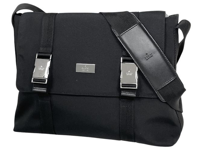 Borsa a tracolla Gucci in nylon e pelle