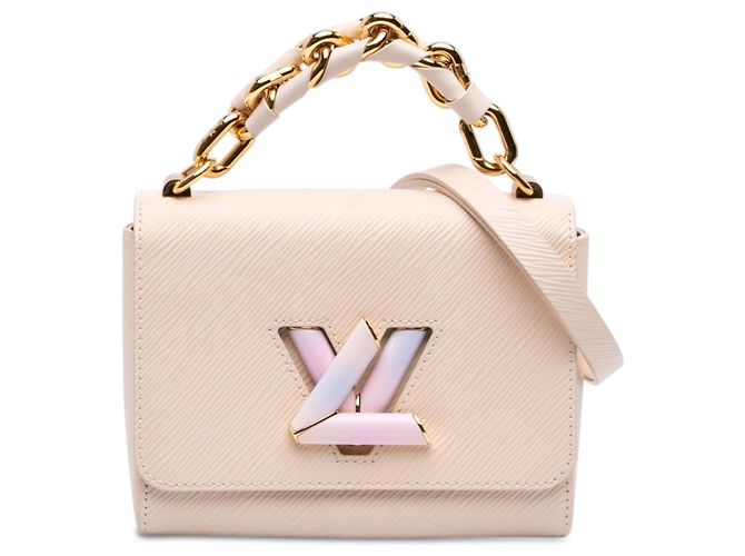 Louis Vuitton Brown Epi Twist PM Castaño Beige