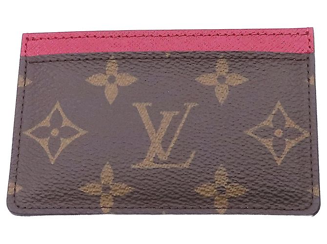 Louis Vuitton Brown Monogram Card Holder
