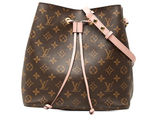 Néonoé Louis Vuitton Brown Monogram Neonoe MM Marrone