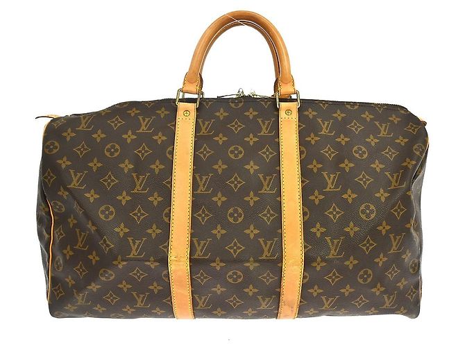 Louis Vuitton Keepall Monogram 50 Brown