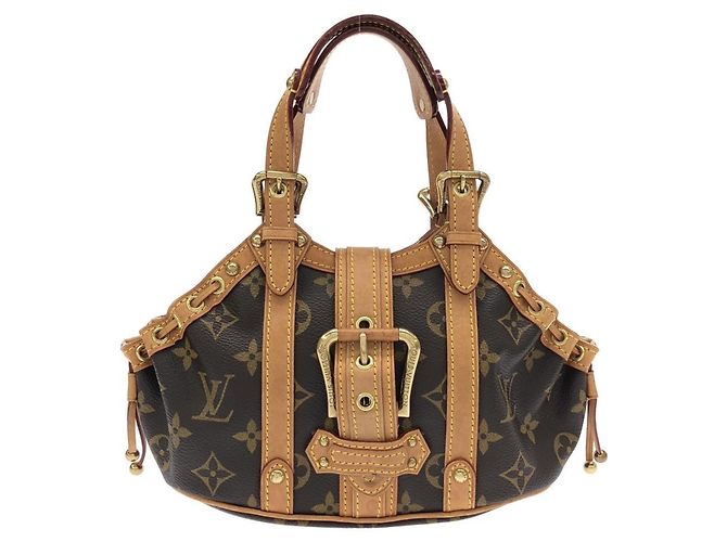 Borsa Louis Vuitton Monogram Teda PM Marrone