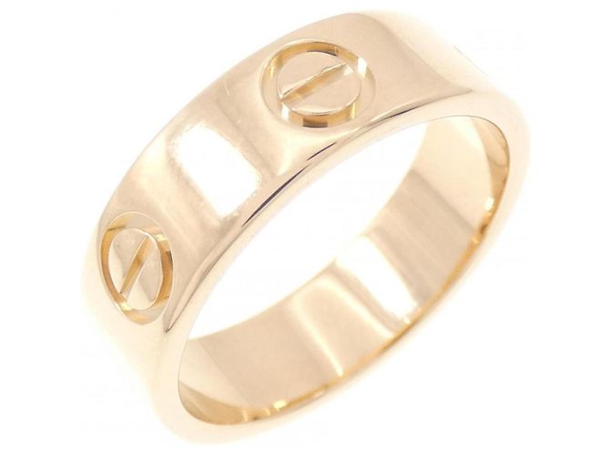 Anello Cartier Love in oro rosa D'oro