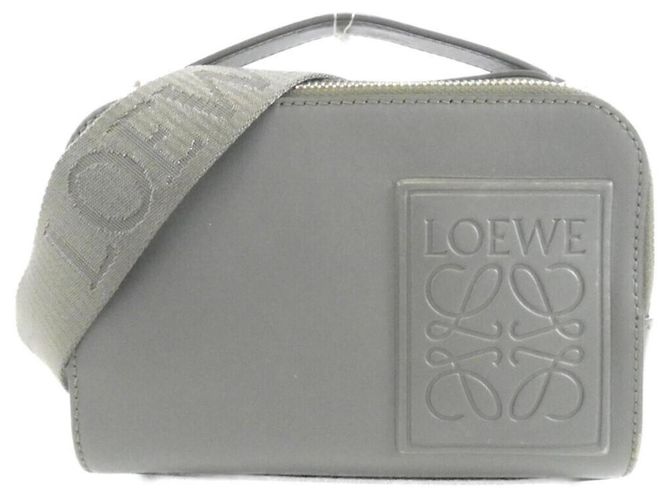Borsa a tracolla Loewe Mini Camera Verde Cachi