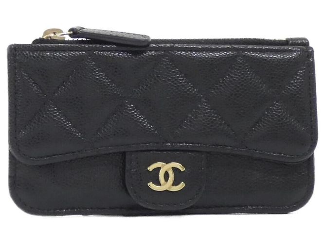 Portacarte Chanel Timeless Classic Line Nero