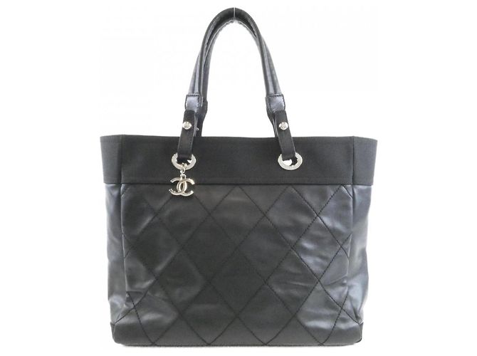 Borsa Chanel Paris Biarritz Line Nero