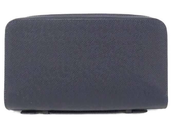 Louis Vuitton Taiga Zippy XL Bi-Fold Wallet Navy blue