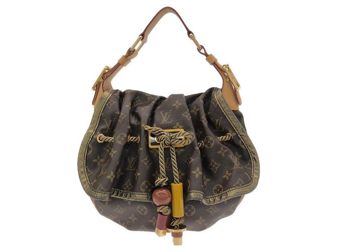 Bolsa Louis Vuitton Monogram Kalahari PM Marrom
