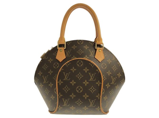 Sac à main Louis Vuitton Monogram Ellipse PM Marron