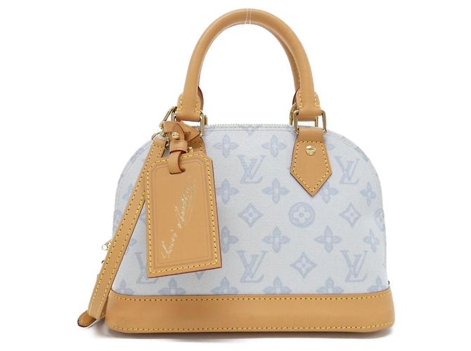 Borsa Louis Vuitton Monogram Origin Alma BB Blu