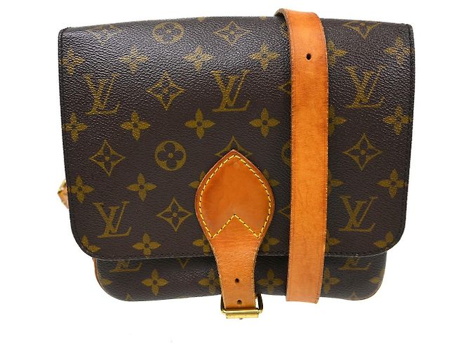 Louis Vuitton Cartouchiere Monogram MM Marrom