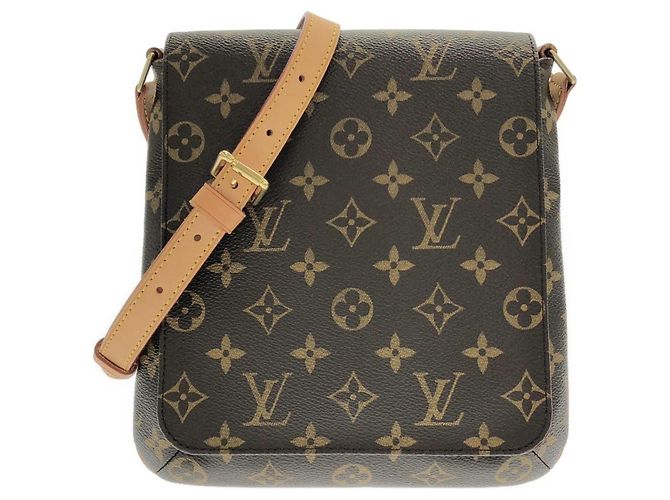 Bolsa de Ombro Louis Vuitton Monogram Musette Salsa Marrom
