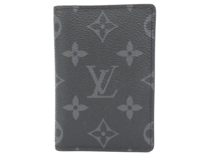 Organizer Tarjetero Louis Vuitton Monogram Eclipse Negro
