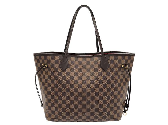 Bolsa Louis Vuitton Damier Neverfull MM Marrom