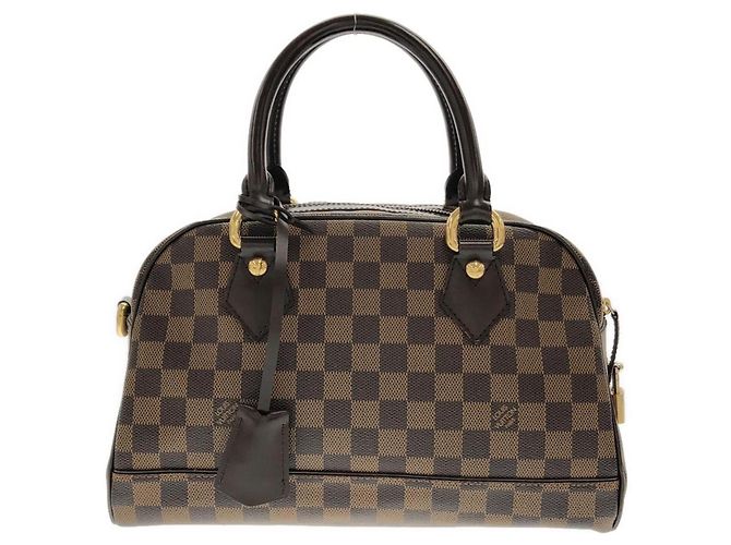 Sac à main Louis Vuitton Damier Duomo Marron