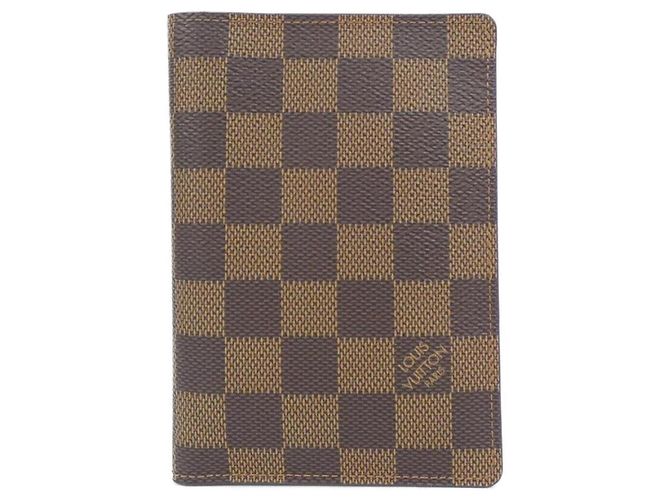 Louis Vuitton Damier Couverture Passeport Organizer Brown