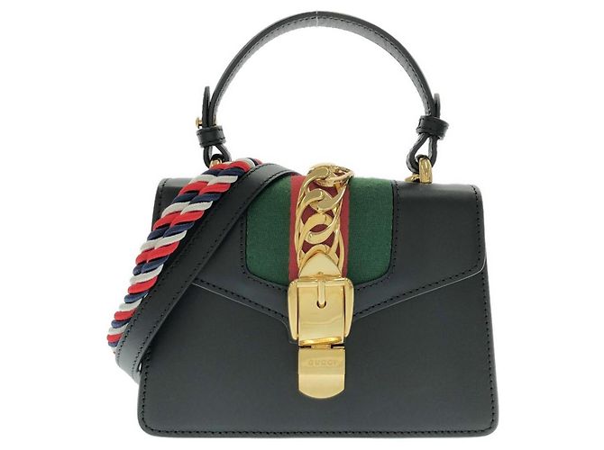 Gucci Sylvie Handtasche aus Leder