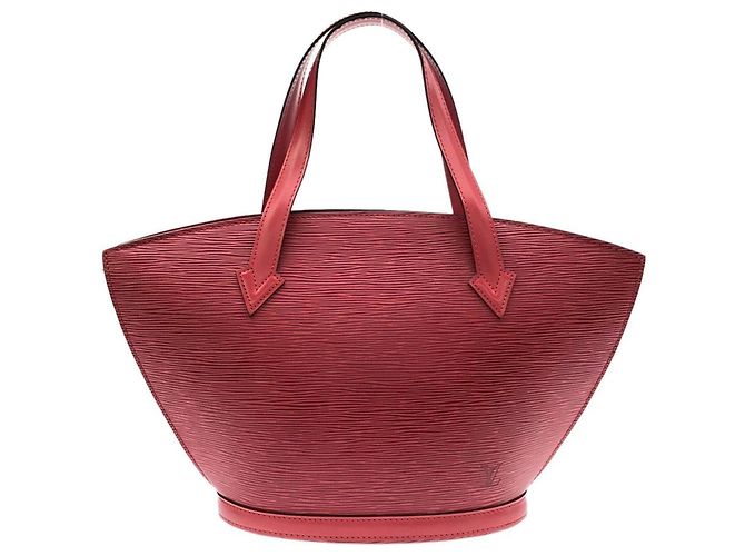 Borsa Louis Vuitton Epi Saint Jacques Rosso