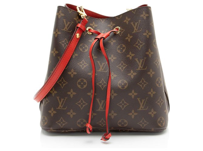 Néonoé Borsa a tracolla Louis Vuitton Monogram Canvas Neonoe MM Marrone