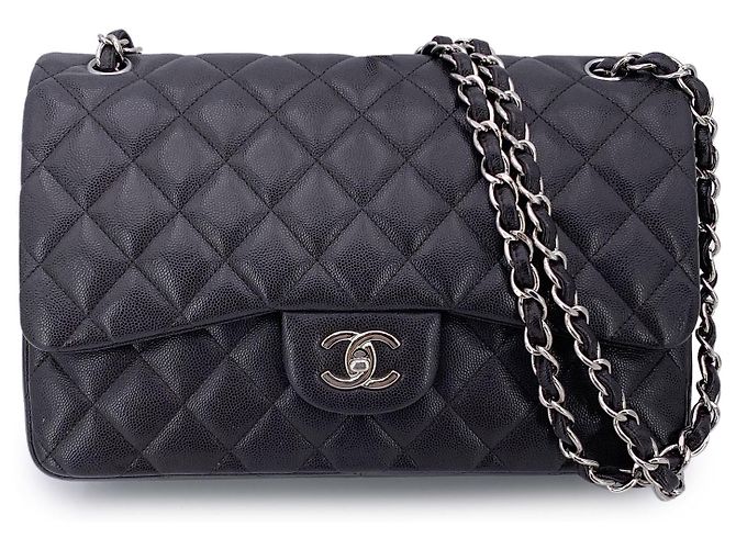 Borsa a tracolla in pelle Chanel Timeless/Classique Marrone