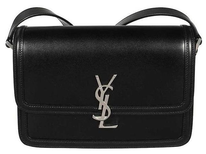 Saint Laurent Borsa Satchel Medium Monogram Nero 