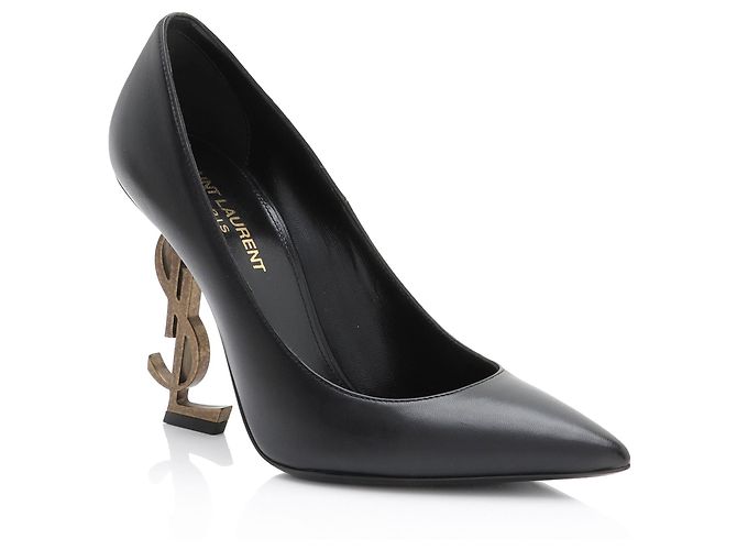 Saint Laurent Leather Opyum Pumps - Size 6 / 36