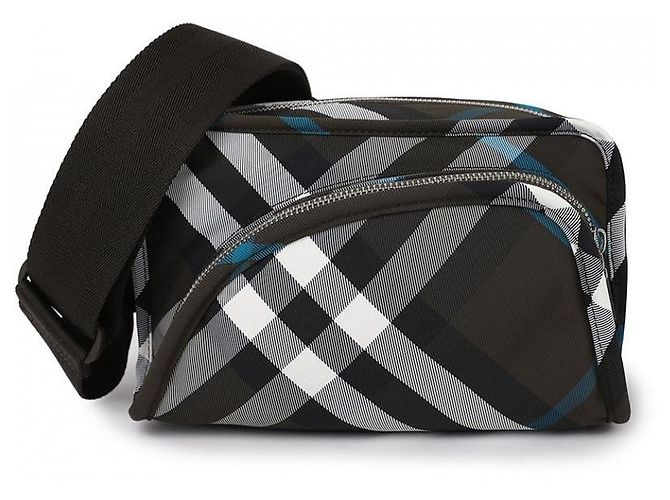 Borsa Burberry Camera Bag Shield Nera Nero