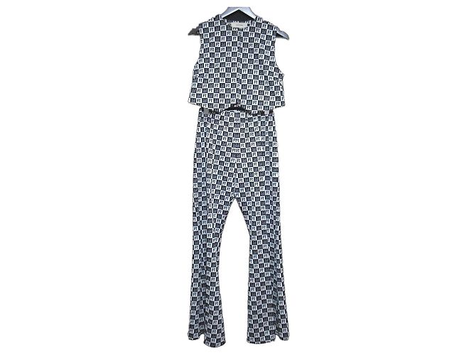 Autre Marque FUMIE TANAKA Logo Jacquard Set Schwarz