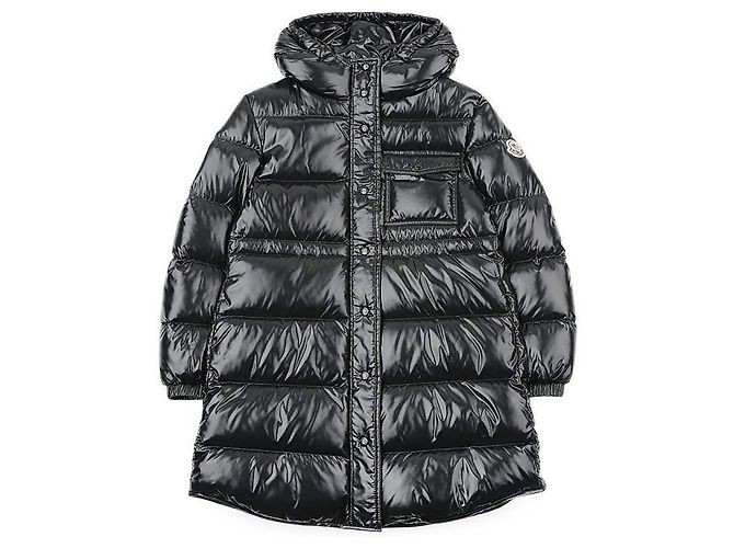 Moncler Kids DACCA Hooded Down Jacket Black