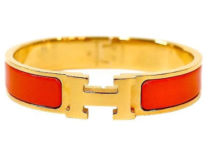 Hermès Pulsera Click Naranja