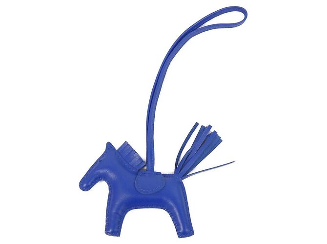 Hermès Hermes Rodeo Accessory Bag Charm PM Blu