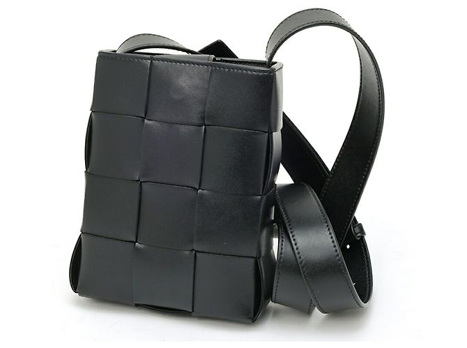 Borsa a tracolla Mini Cassette Bottega Veneta Nero