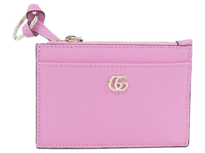 Gucci Monedero y llavero Rosa Púrpura