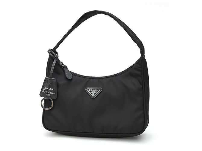 Prada Re-Edition 2000 Re-Nylon Mini Shoulder Bag Nero